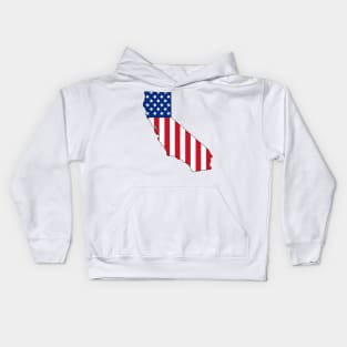 California USA Kids Hoodie